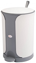 Контейнер для мусора Sтилъ с педалью 11 л серый 11 серый в Балашихе