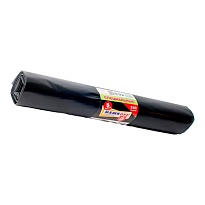 Мешки для мусора 240 л, черные, в рулоне 5 шт., ПВД 80 мкм, 1300х900 мм, МЕШКОFF, 4217 в Балашихе