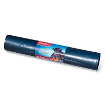 Мешки для мусора 240 л, черные, в рулоне 20 шт., ПВД 35 мкм, 1400х900 мм, PACLAN Big&Strong, 600823 в Балашихе