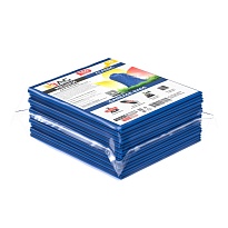 Мешки для мусора 160 л, синие, в пачке 10 шт., ПВД, 40 мкм, 900х1100 мм, i-Bag в Балашихе