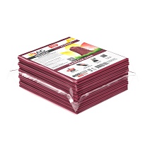 Мешки для мусора 160 л, бордовые, в пачке 10 шт., ПВД, 40 мкм, 900х1100 мм, i-Bag в Балашихе